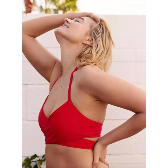 Aerie | Wrap Halter Bikini Top - Picture 2 of 11